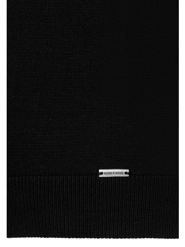More & More feiner, zeitloser Halbarmpullover in black