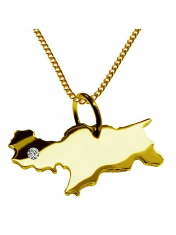 Schmuckador Halskette 50cm Südtirol in gold