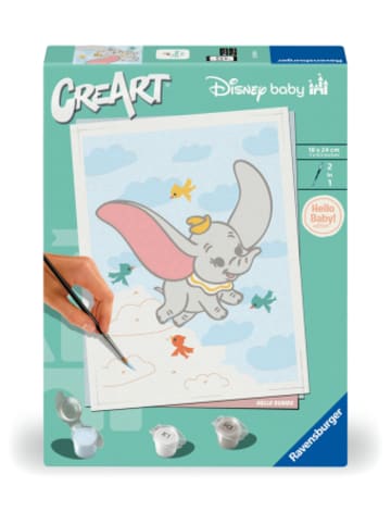 Ravensburger Verlag GmbH Spiel - CreArt Hello Baby Disney Baby - Dumbo