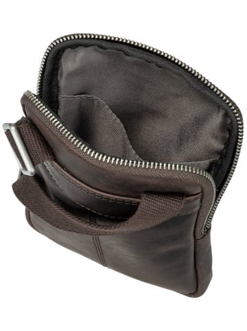 Strellson Umhängetasche Brick Lane Brian XSVZ 1 in Dark Brown