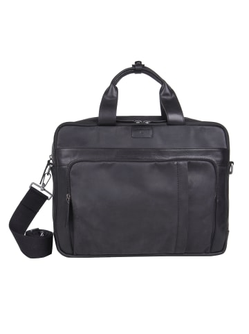 Strellson Aktentasche 'Brick Lane Charles in Schwarz 39 x 30 x 11 cm'