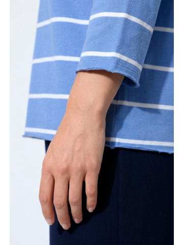Ulla Popken Langarmshirt in hellblau