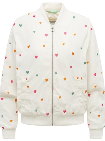 ragwear Bomberjacke Lunara Hearts in Ivory