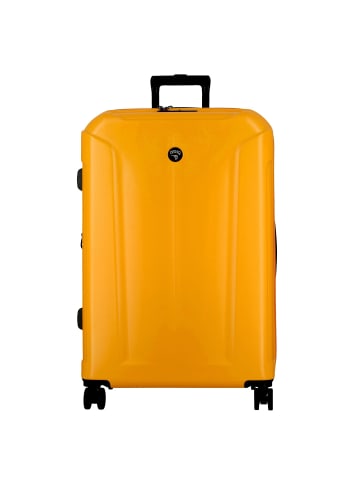 Jump Glossy 4 Rollen Trolley 77 cm mit Dehnfalte in jaune