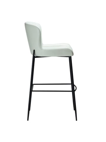 ebuy24 Barhocker Glamorous Weiß 49 x 58 cm