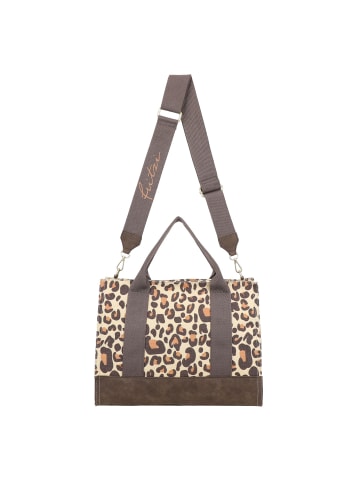 Fritzi aus Preußen Tote Bag Limited Leo Shopper Tasche 40 cm in leo camel