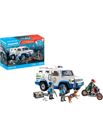 Playmobil Action Heroes 71597 Geldtransporter Ganovenjagd +3 Polizisten ab 4 Jahren