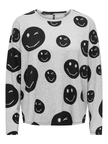 ONLY Top in Light Grey Melange 2