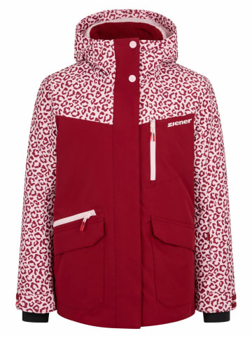 Ziener Kinder Skijacke in rot