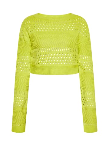Swirly Damen Pullover in Limone