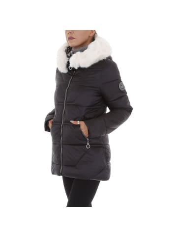 Ital-Design Jacke in Schwarz