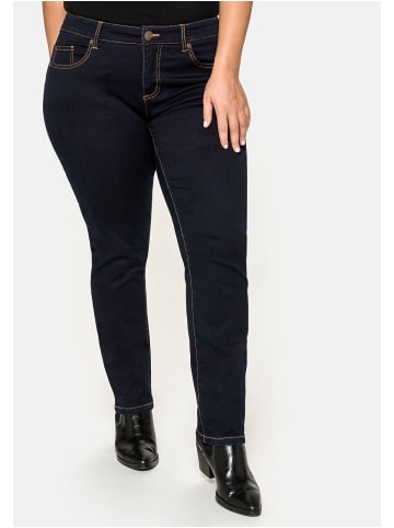 sheego Jeans in blue black Denim