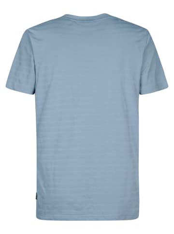 Petrol Industries Logo T?Shirt Cobre in Blau