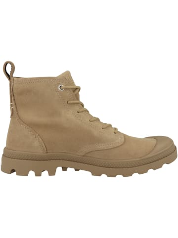 Palladium Schnürboots Pampa Hi Skin in hellbraun