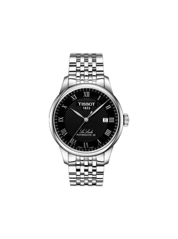 Tissot Le Locle Powermatic 80 Uhr silber schwarz T006.407.11.052.00