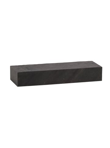 FineBuy Wandregal in Anthrazit / Mango / 60x20x10