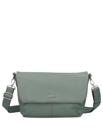 Zwei Mademoiselle M60 - Umhängetasche 33 cm (cord-mocca) in eucalyptus