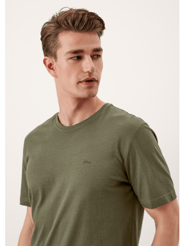 s.Oliver T-Shirt kurzarm in Olive