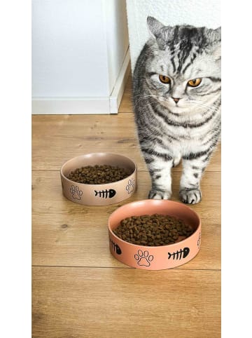 Ritzenhoff & Breker Futternapf Mika Cat in Rot ø 14 cm in rot