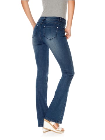 Heine Bootcut-Jeans in blue denim