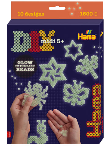 Hama Geschenkpackung Nachtleuchtend  Midi-Bügelperlen - ab 5 Jahren