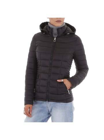 Ital-Design Jacke in Schwarz