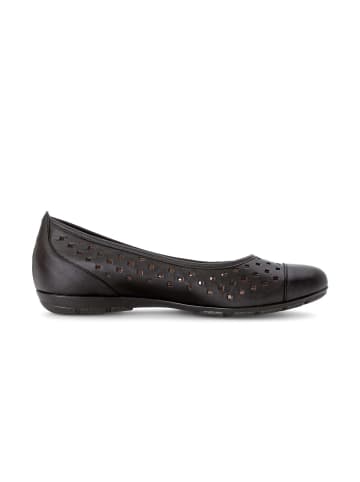 Gabor Fashion Elegante Ballerinas in schwarz