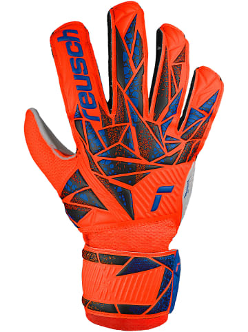 Reusch Torwarthandschuh Attrakt Solid Junior in 2210 hyper orng/elec blue