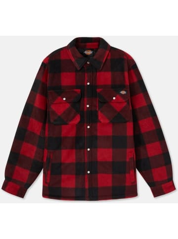 Dickies Jacke "Portland Shirt" in Rot