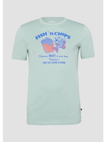 s.Oliver T-Shirt in 72D1_salbeigrün