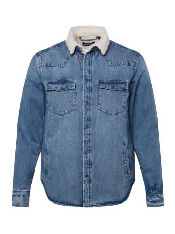 John F. Gee Übergangsjacke in blue denim
