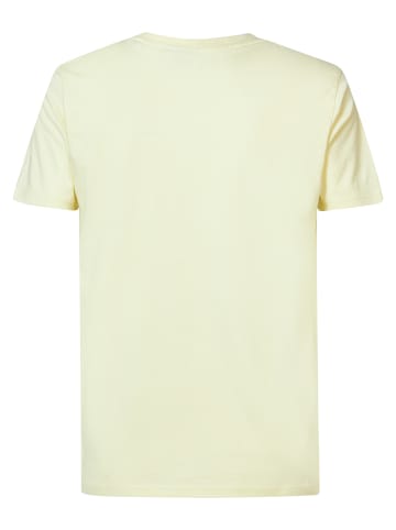 Petrol Industries T-Shirt mit Aufdruck Lagoonize in Gelb