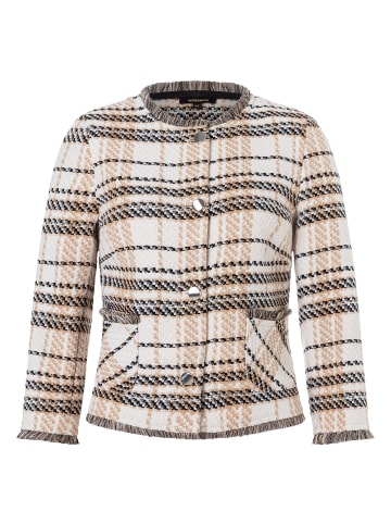 More & More Karoblazer in check boucle