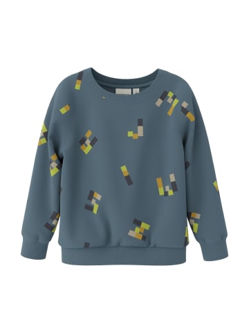 name it Sweatshirt NMMLEORE LS SWE BRU in bluefin