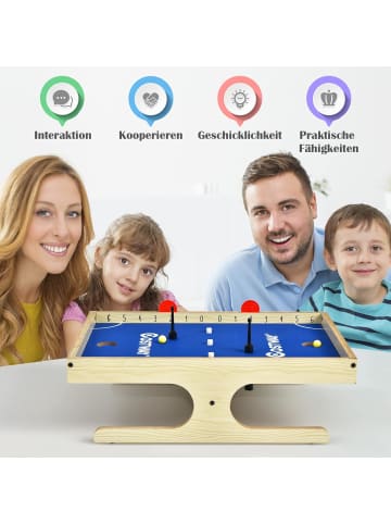 COSTWAY Mini Spieltisch ab 6 Jahren in Blau