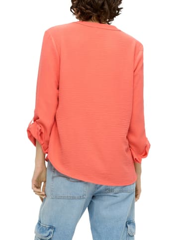 QS Langarmbluse für Damen in orange