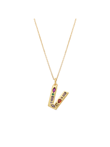 Luxenter Halskette Alphabet mit 18 Karat Gold-Finish – ALPHABET