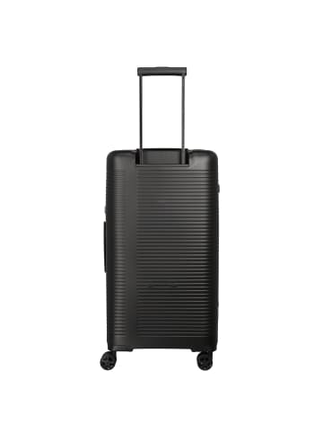 travelite Roomer 4 Rollen Trolley 78 cm in schwarz