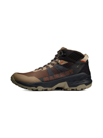 Mammut SHOES "Sertig II Mid GTX" in black-dark sand