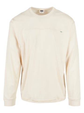 Urban Classics Longsleeves in whitesand