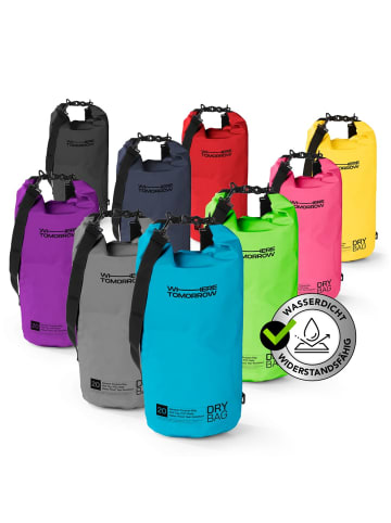Where Tomorrow PVC dry bag Style 01 20L himmelblau Blau