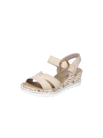 rieker Sandalen/Sandaletten in beige