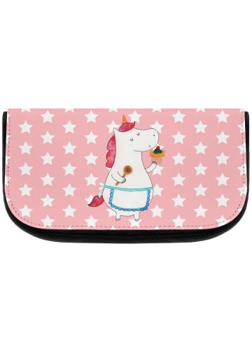 Mr. & Mrs. Panda Kosmetiktasche Einhorn Küche ohne Spruch in Rot Pastell