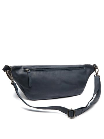 The Chesterfield Brand Kruger - Gürteltasche 40 cm (black) in navy