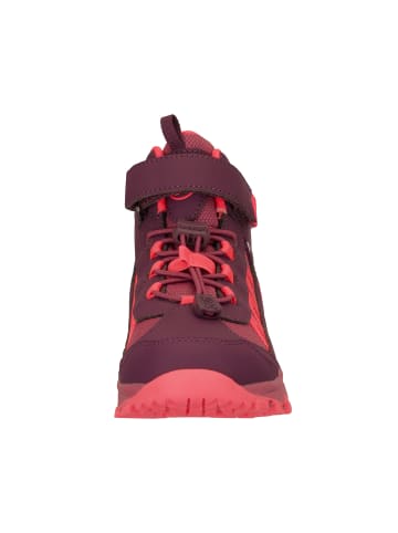 Trollkids Wanderschuh Hiker Mid Tronfjell in deep ruby