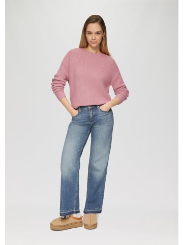 QS Strickpullover langarm in Pink