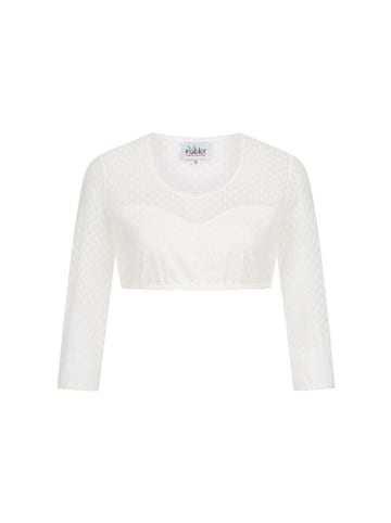 Nübler Dirndlbluse langarm Lisa in Creme