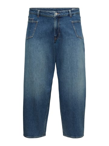 Vero Moda Baggy Fit Jeans in Medium Blue Denim