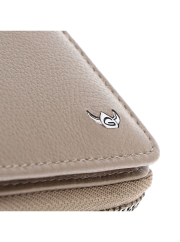 Golden Head Madrid Geldbörse RFID Schutz Leder 11.5 cm taupe