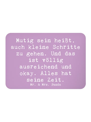 Mr. & Mrs. Panda Kühlschrankmagnet Spruch Selbstvertrauen stärke... in Lavendeltraum